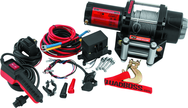 QuadBoss Winch 2500Lb W/Cable - 608700
