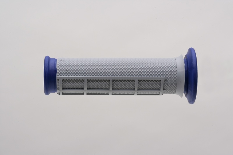 Renthal ATV Dual Compound Grips 1/2 Waffle - Blue - G170