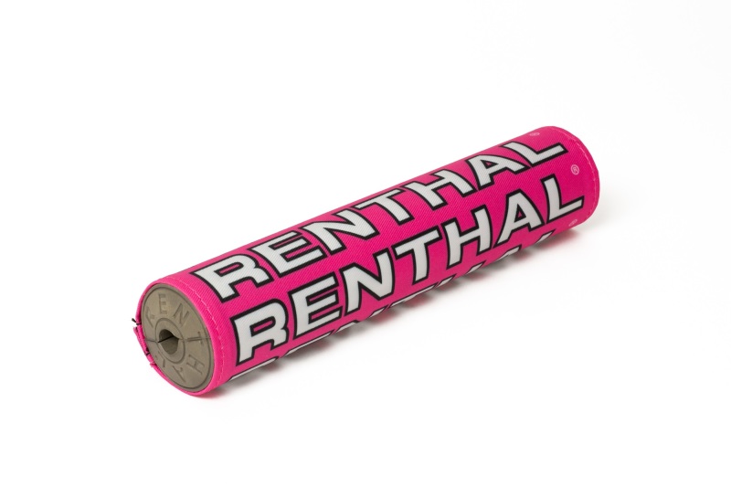 Renthal Vintage SX Pad - Pink/White - P356
