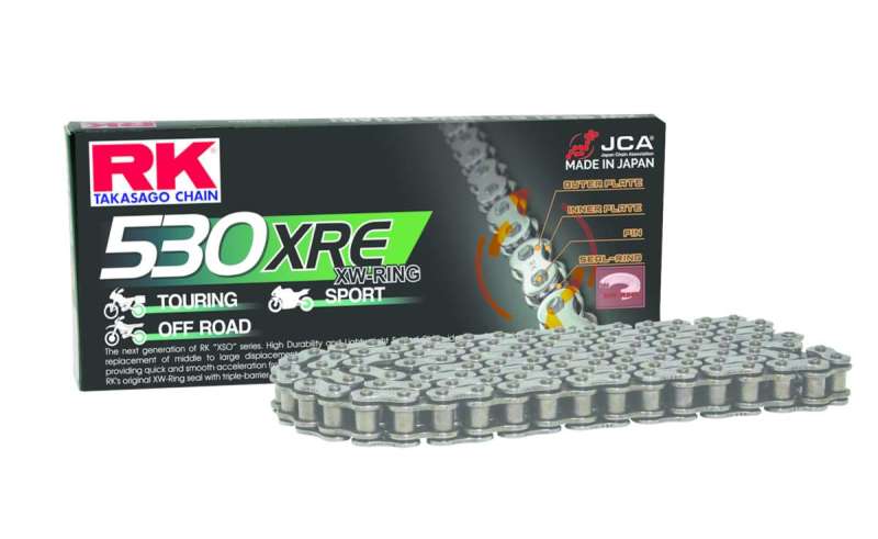 RK Chain 530XRE-124L XW-Ring - Natural - 530XRE-124