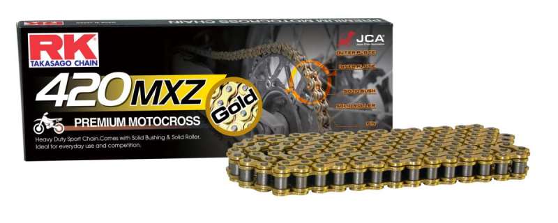 RK Chain GB420MXZ-106L - Gold - GB420MXZ-106