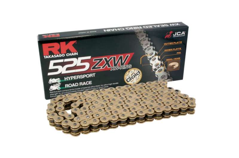RK Chain GB525ZXW-170L XW-Ring - Gold - GB525ZXW-170