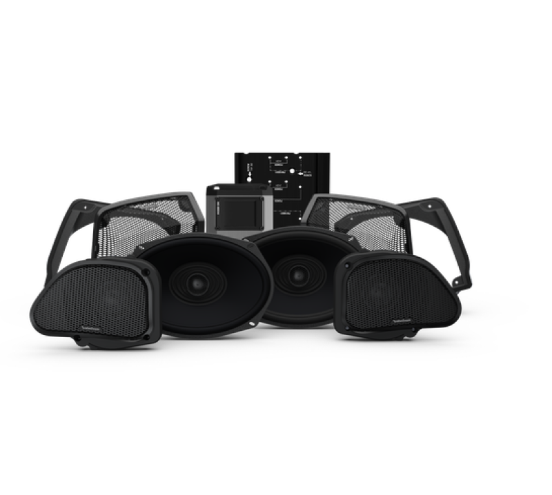 Rockford Fosgate 1998-2013 Harley Davidson Road Glide Stage 3 Audio Kit - HD9813RG-STG3