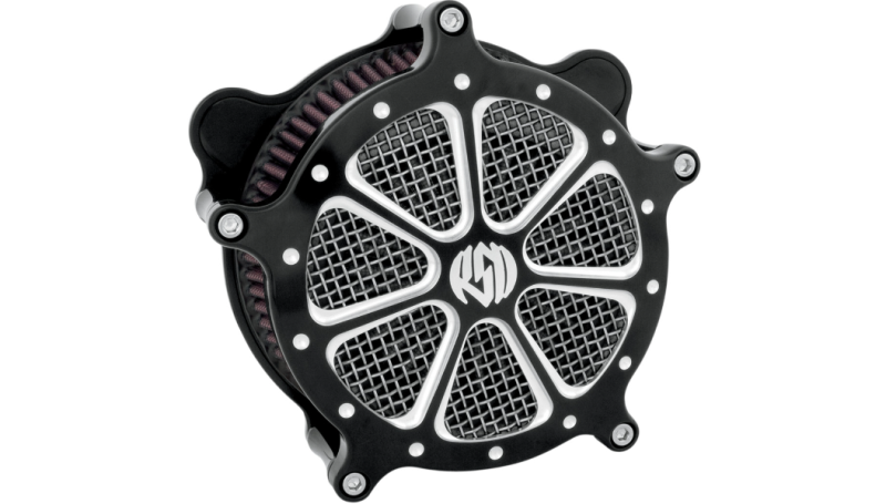 Roland Sands Design Venturi Air Cleaner Speed 7 - Contrast Cut - 0206-2004-BM