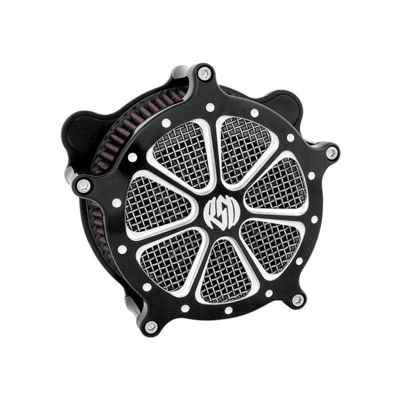 Roland Sands Design Venturi Air Cleaner Speed 7 - Contrast Cut - 0206-2005-BM