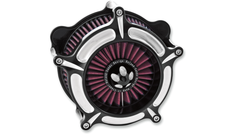 Roland Sands Design Turbine Air Cleaner - Contrast Cut - 0206-2037-BM