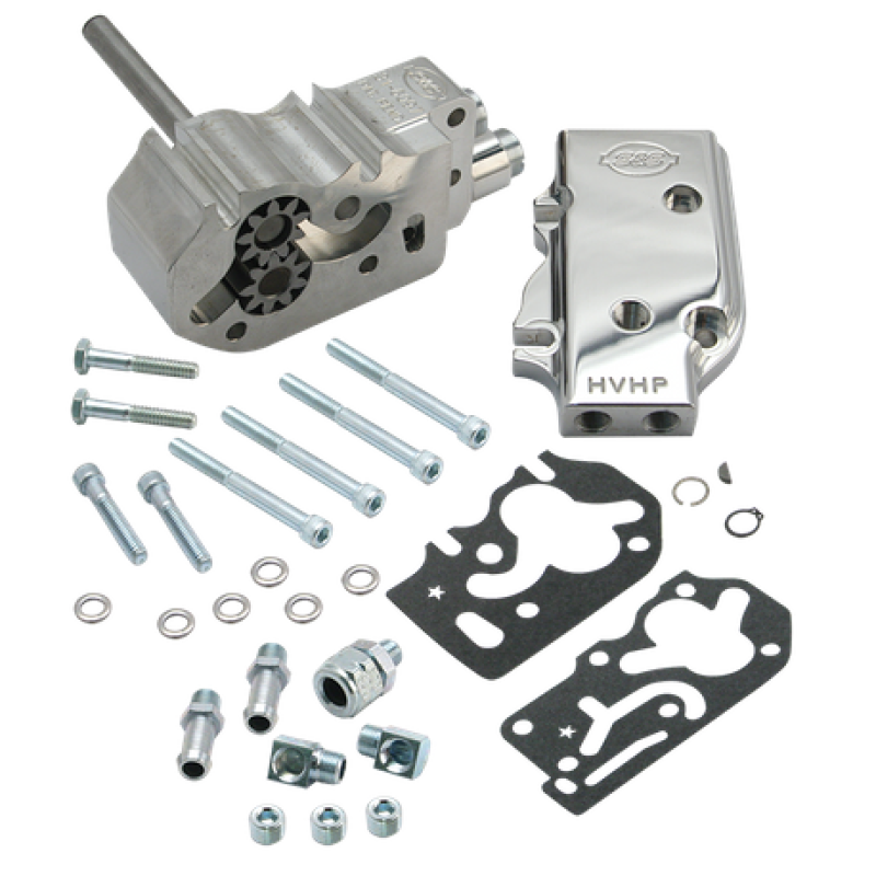 S&S Cycle 84-91 BT High Volume High Pressure Billet Oil Pump Only Kit - 31-6214