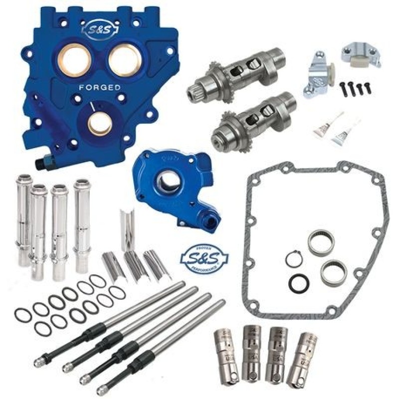 S&S Cycle 07-17 BT/2006 Dyna 585CE Easy Start Chain Drive Cam Chest Kit - 330-0546