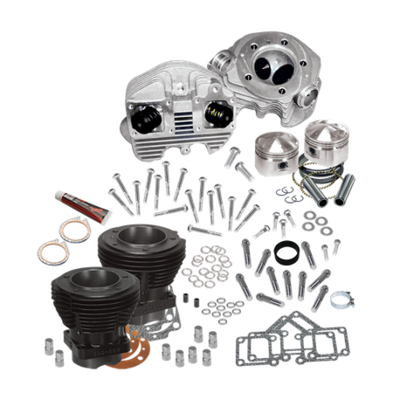S&S Cycle 79-84 BT Complete 80in Top End Replacement Kit - 90-0098
