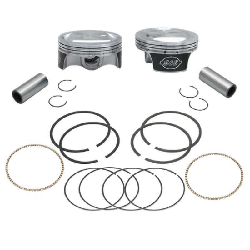 S&S Cycle 1986+ XL 3-9/16in Bore Piston Ring Set - 1 pack - 940-0019