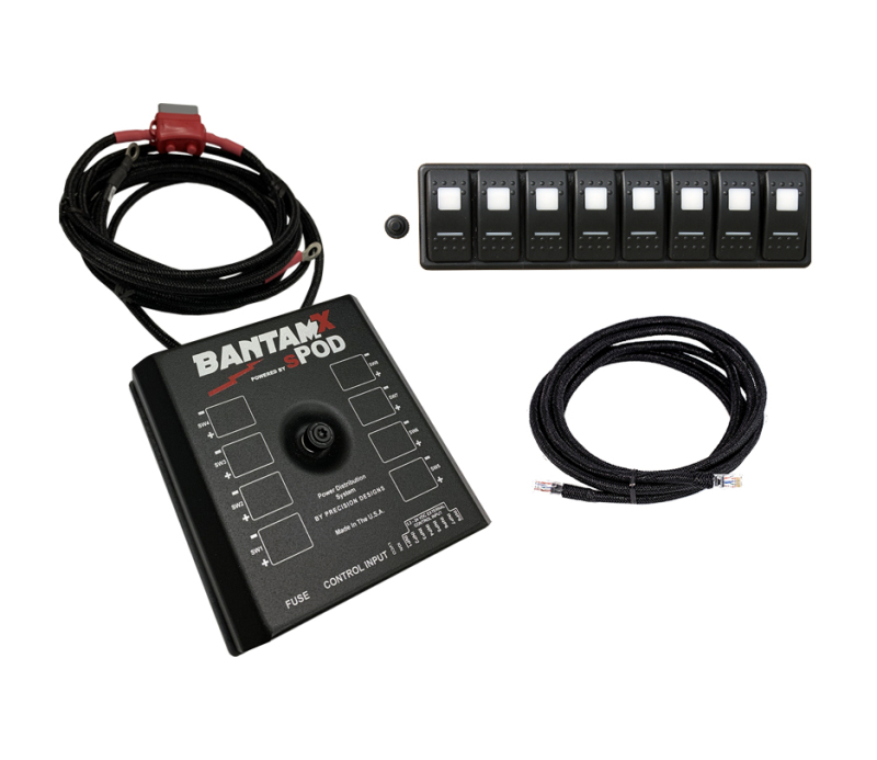 Spod BantamX Modular w/ Blue LED (84 In Battery Cables) - BXMOD84B