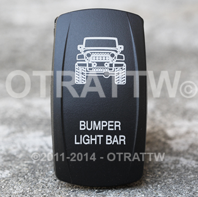 Spod JK Bumper Light Bar Rocker Switch - VVPZCBB-5JK