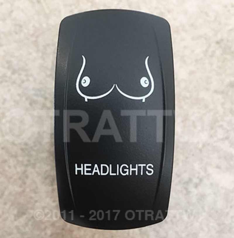 Spod Headlights Rocker Switch - VVPZCDD-5381