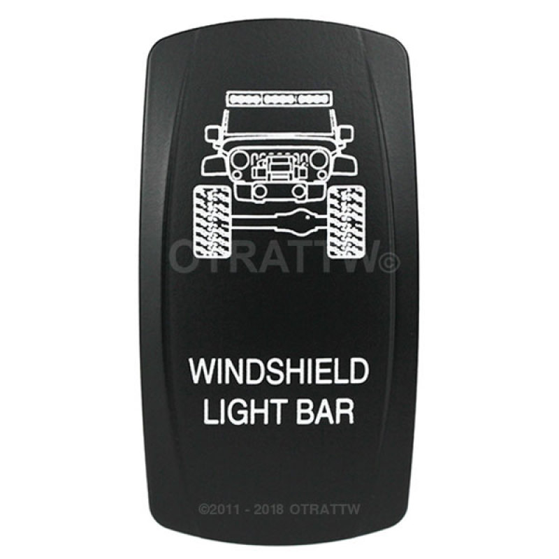 Spod JK Windshield Light Bar Rocker Switch - VVPZCJK-A12