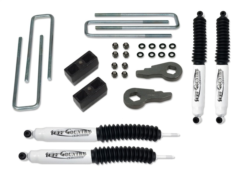 Tuff Country 99-06 Chevy Silverado 1500 4x4 2in Lift Kit (with Rear Lift Blocks SX8000 Shocks) - 12926KN