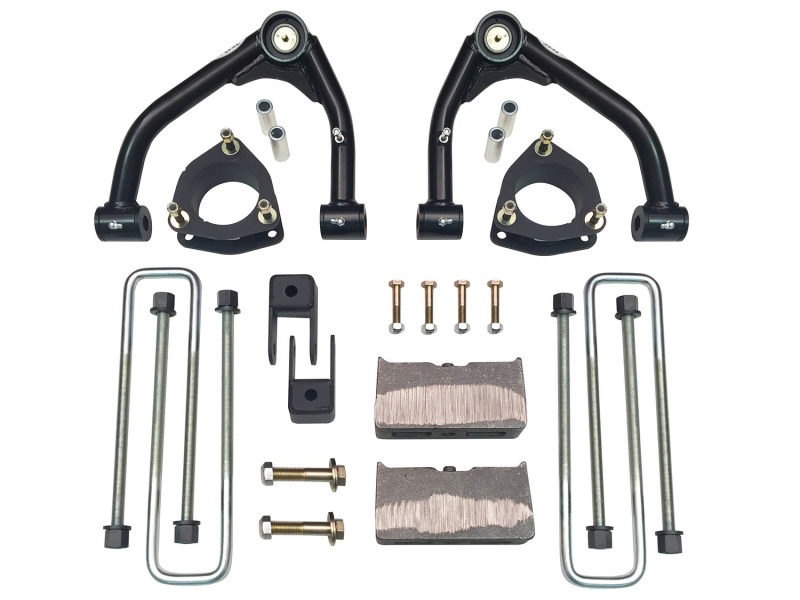 Tuff Country 07-18 Silverado 1500 2wd 4in Lft Kt (Alum/Stmpd 2 Pc Stl Up Cntrl Arm SX8000 Shocks) - 14157KN