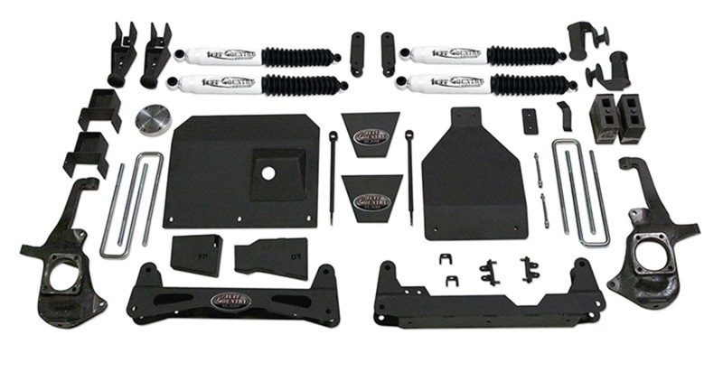 Tuff Country 11-19 Chevy Silverado 3500 4x4 6in Lift Kit (Includes Dually Models No Shocks) - 16090