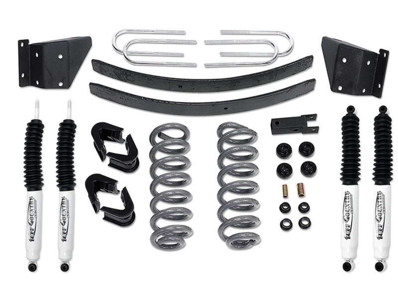 Tuff Country 73-79 Ford F-150 4X4 4in Performance Lift Kit (w/3in Wide Rear Springs No Shocks) - 24710K