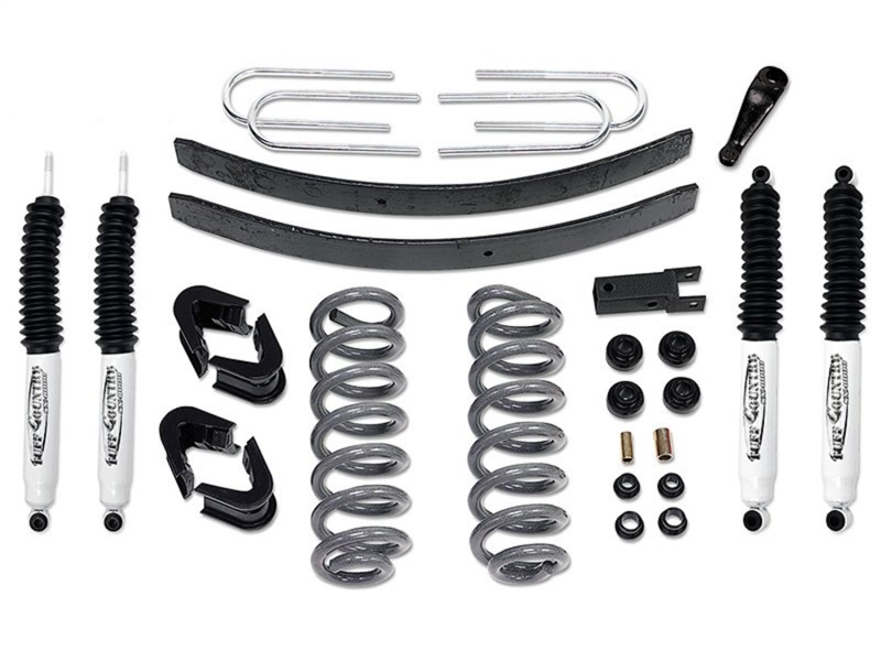 Tuff Country 78-79 Ford Bronco 4x4 4in Lift Kit (SX8000 Shocks) - 24712KN
