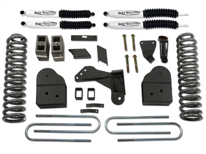 Tuff Country 17-22 Ford F-250/F-350 Super Duty 4x4 4in Lift Kit (SX8000 Shocks) - 24995KN