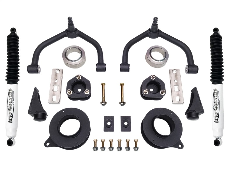 Tuff Country 19-23 Ram 1500 Classic 4x4 5 Lug 4in Lift Kit w/Ball Joint Upper Control Arms & Shocks - 34119KN