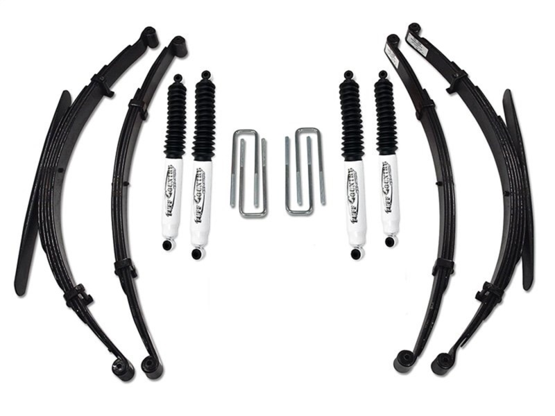 Tuff Country 69-93 Dodge Truck 1/2 Ton & 3/4 Ton 4x4 4in Lift Kit with Rear Springs (No Shocks) - 34701K
