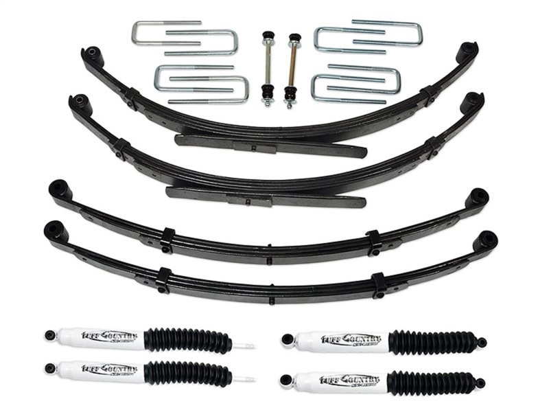 Tuff Country 79-85 Toyota Truck 4x4 3.5in Lift Kit with Rear Leaf Springs (SX6000 Shocks) - 53701KH