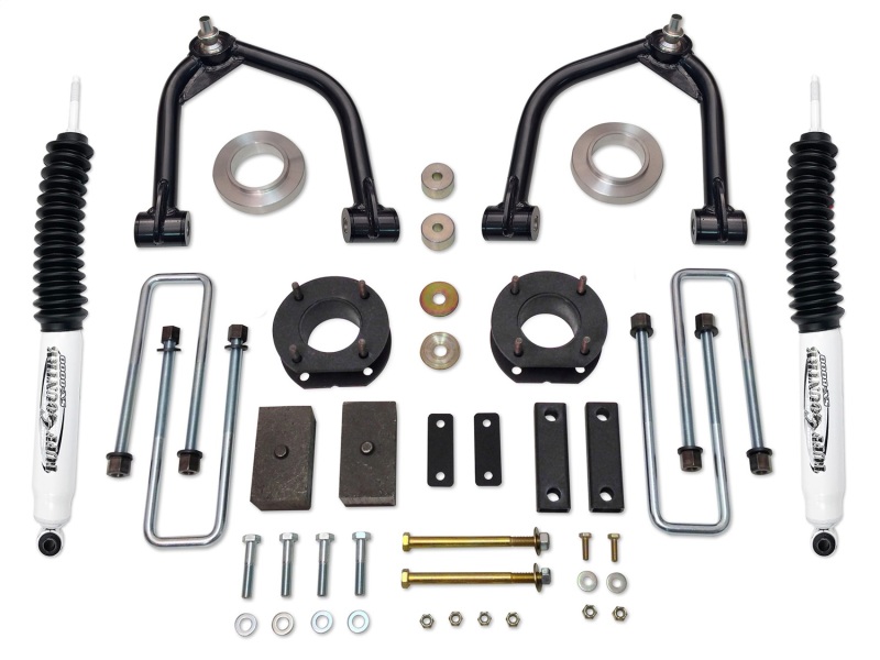 Tuff Country 07-22 Toyota Tundra 4x4 & 2wd 4in Uni-Ball Lift Kit (Excludes TRD Pro SX6000 Shocks) - 54075KH