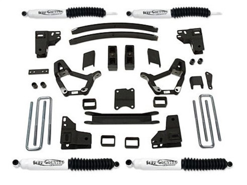 Tuff Country 86-89 4Runner 4in Lift Kit (w/2.5in Wide Rear U-Bolts SX6000 Shocks) - 54800KH