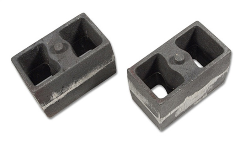 Tuff Country 4in Cast Iron Lift Blocks (3in Wide/ Non-Tapered) Pair - 79044