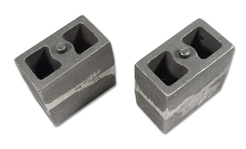 Tuff Country 5.5in Cast Iron Lift Blocks (3in Wide/ Non-Tapered) Pair - 79057