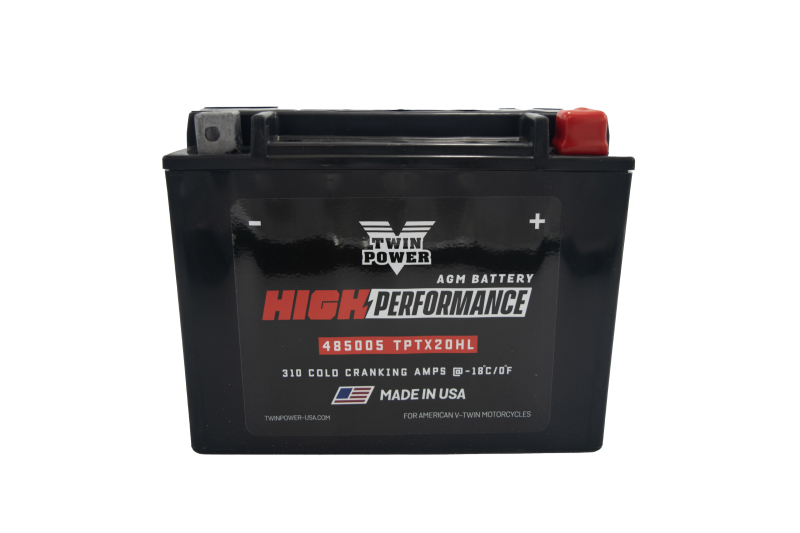 Twin Power YTX-20HL High Performance Battery Replaces H-D 65989-97A Made in USA - 485005