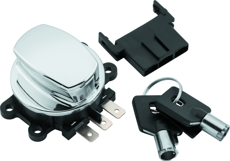 Twin Power 94-13 FLHR Chrome Fat Bob Styl eIgnition Switch - 492398