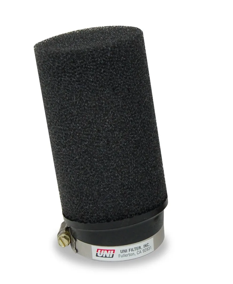 Uni FIlter Snow Angled I.D 1 3/4in - O.D 2 3/4in - LG. 4in Snow Pod Filter - UP-4182SA