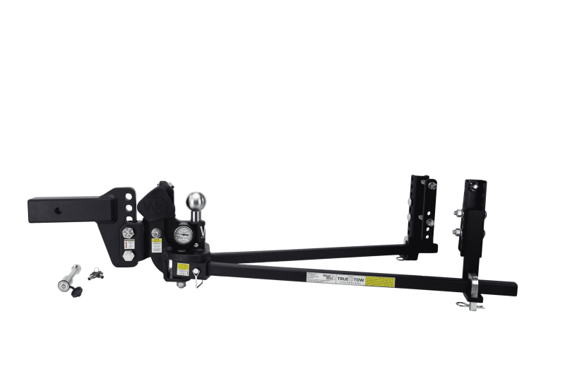 Weigh Safe True Tow Middleweight Distribution 4in Drop & 2.5in Shank (Rated for 8.5K GTWR) w/WS05 - TTMW4-2.5-KA
