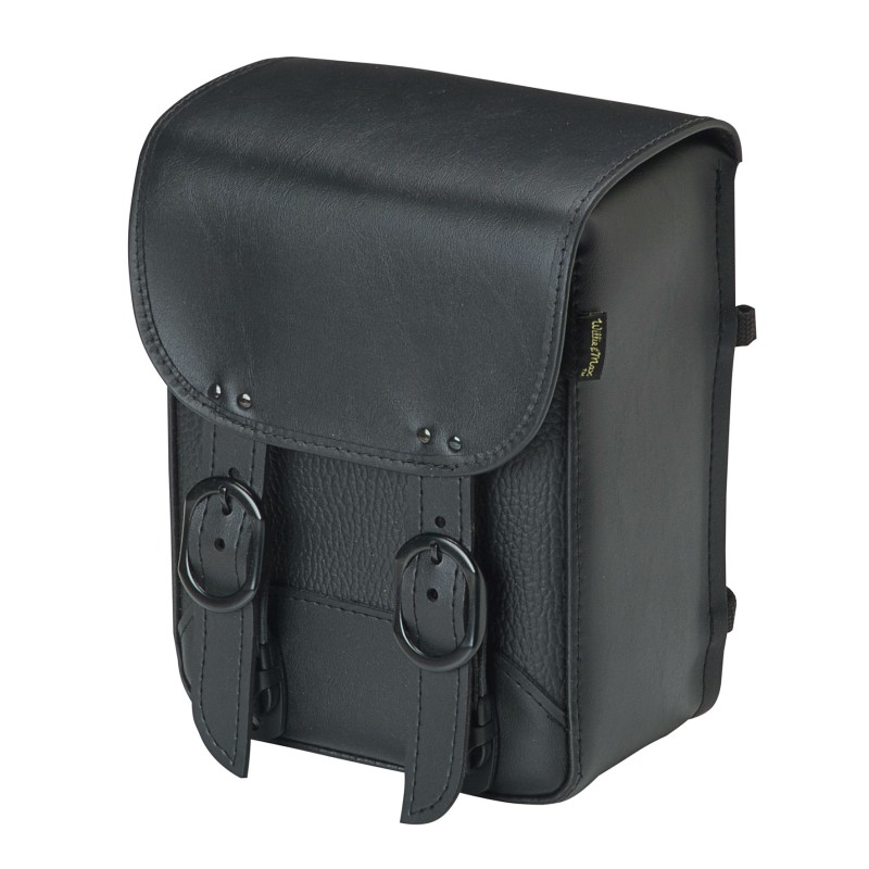 Willie & Max Universal Black Jack Sissy Bar Bag (8 in L x 10 in W x 4.5 H) - Black - 59591-00