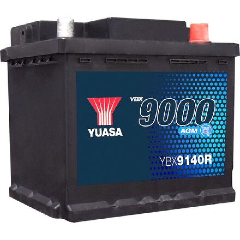 Yuasa YBX9140R High Performance Maintenance Free AGM 12 Volt Battery - YBXM79L1560MUL