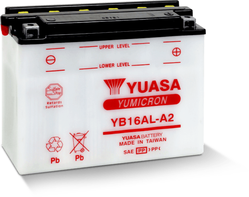Yuasa YB16AL-A2 Yumicron 12 Volt Battery - YUAM22162