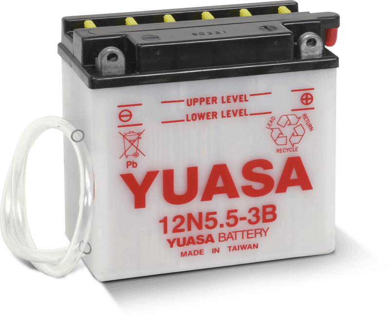 Yuasa 12N5.5-3B Conventional 12 Volt Battery - YUAM2255B