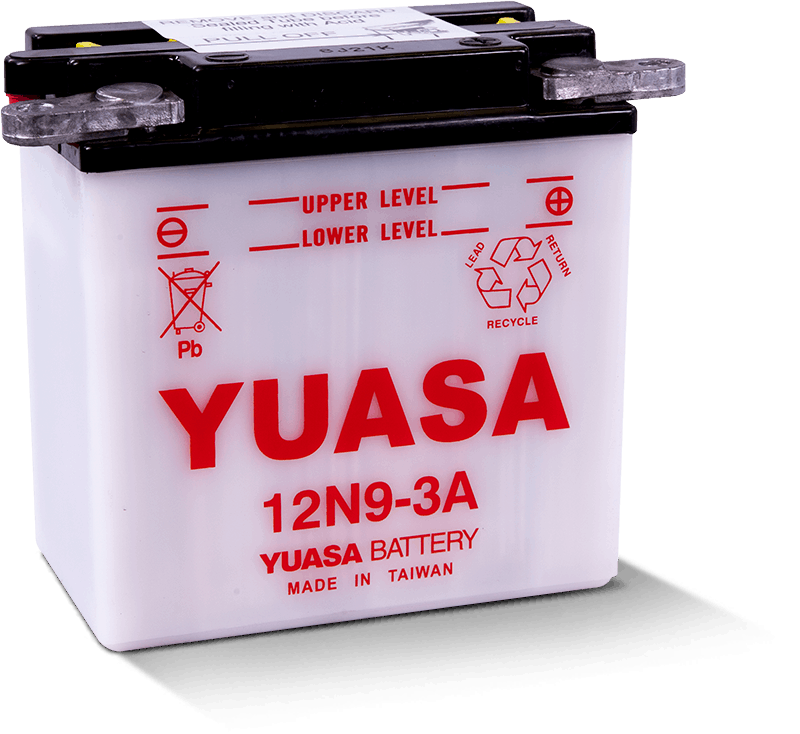 Yuasa 12N9-3A Conventional 12 Volt Battery - YUAM2293A