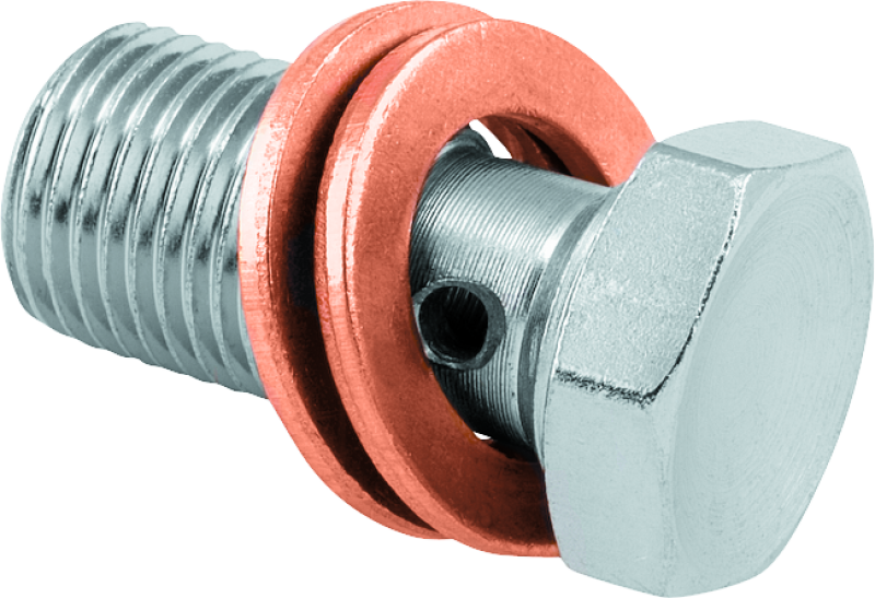 Twin Power Chrome Brake Fitting 7/16 Inch Banjo Bolt - 035958