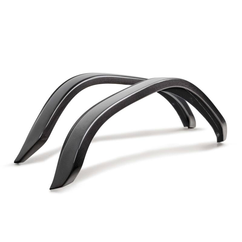 Anderson Composites 2022 Ford Bronco Everglade Carbon Fiber Frotn Fender Flares - AC-FLR22FDBREG-F