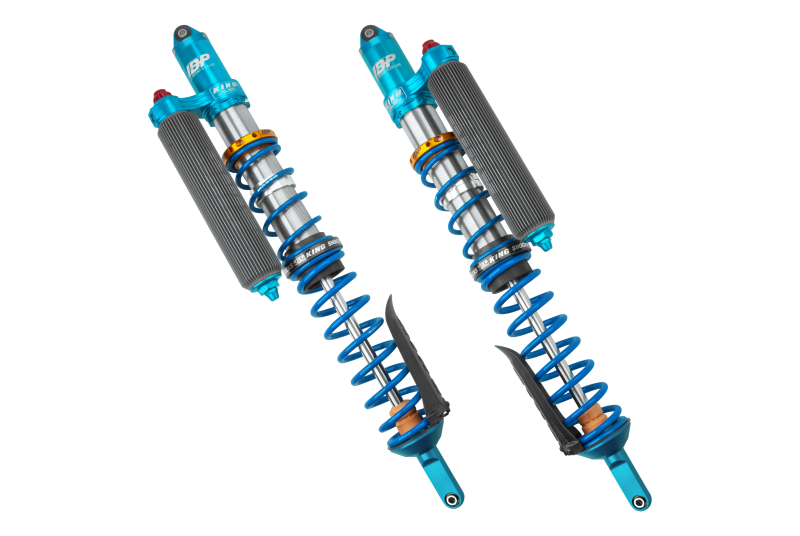 King Can Am Maverick R 3.0 Rear Coilover w/ Adj&amp;Finned Res. Mid-Port Swivel - 33700-332A