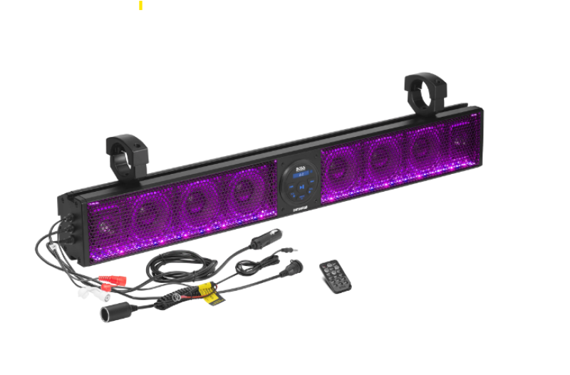 Boss Audio Systems ATV UTV 36in Sound Bar System w/ RGB Illumination - BRT36RGB