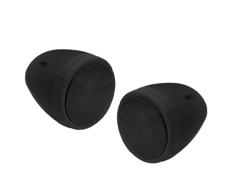 Boss Audio Systems 3 Inch Motorcycle Audio Sound System Speakers - MCBK475BA