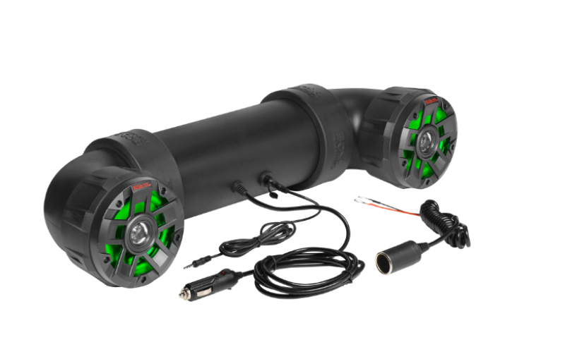 Boss Audio Systems ATV UTV Amplified Bluetooth Sound System 4in Speakers - RGB Illumination - UTV4BRGB