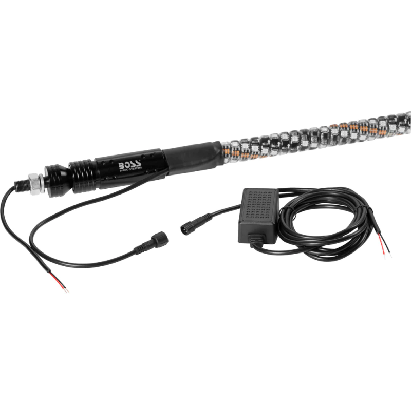 Boss Audio Systems ATV Whip Antenna/ 48 inch/ Multicolor/ IP67 Weatherproof - WP4