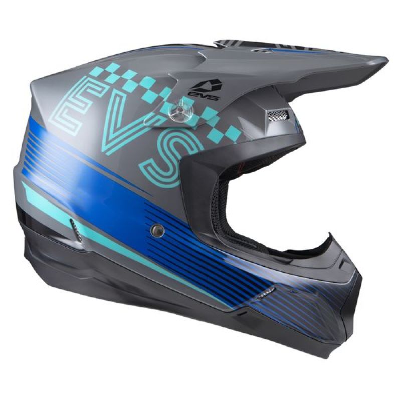 EVS T5 Torino Helmet Grey - Medium - H20T5T-GY-M