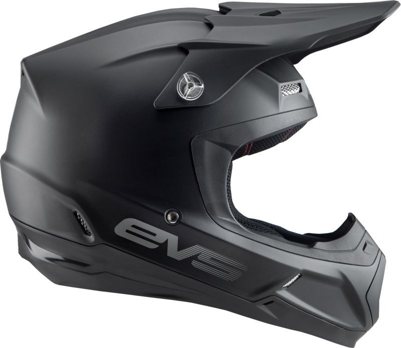 EVS T5 Solid Helmet Matte Black - Medium - HE20T5S-BK-M