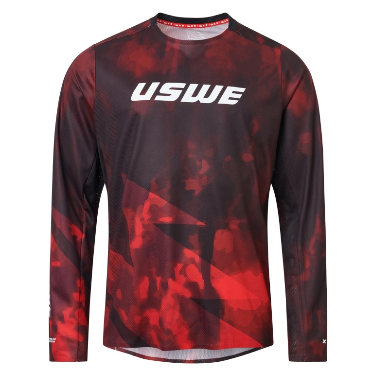 USWE Rok Off-Road Air Jersey Adult Flame Red - Small - 80951011400104